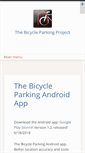 Mobile Screenshot of bicycleparking.org